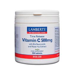 LAMBERT - VITAMINA C 500 Mg. 250 TABL. + BIOFLAV. TIME RELEASE
