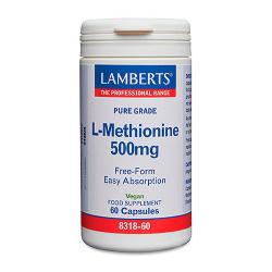 LAMBERT - L-METIONINA 500 MG. 60 Caps.