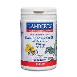 LAMBERT - ACEITE PRIMULA + BORRAJA 1000 Mg. 90 Caps.