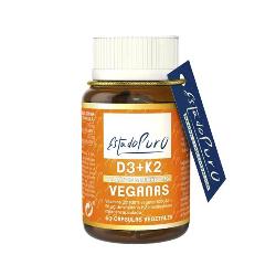 TONGIL-ESTADO PURO VIT D3+K2 VEGANA 60 CAPS VEG.