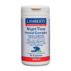 LAMBERT - NIGHT TIME HERBAL COMPLEX 60 CAPS.