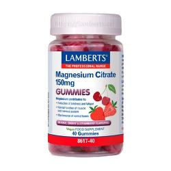 LAMBERT - CITRATO MAGNESIO 40 GUM.