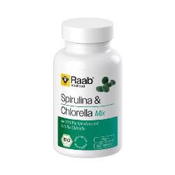 ALGAS ESPIRULINA +CHOLRELLA BIO 200 Comp. 400Mg.