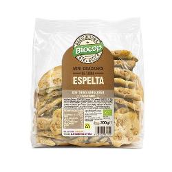 MINI CRACKER ESPELTA SARRACENO MASA MADRE 200 GRS