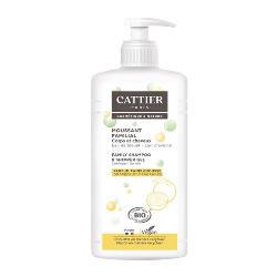 CATTIER-GEL DE DUCHA Y CHAMPU FAMILIAR 1 L.