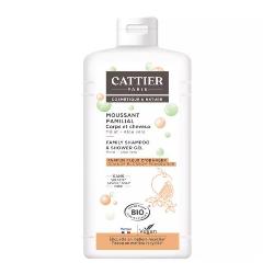 CATTIER-GEL DE DUCHA Y CHAMPU FAMILIAR SS 500 Ml.