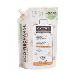 CATTIER-RECARGA GEL DE DUCHA Y CHAMPU FAMILIAR SS 1 L.