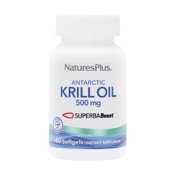 NATURE'S PLUS - ACEITE DE KRILL SUPERABOOST 60 PERLAS