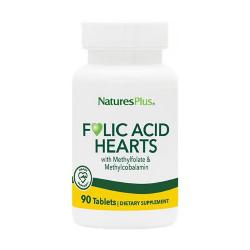 NATURE'S PLUS - FOLIC ACID HEARTS. 90 Comp.