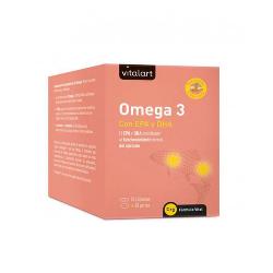 VITALART - OMEGA 3 30 Caps + 30 Perlas