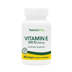 NATURE'S PLUS - VITAMINA E 400 UI 60 Perlas