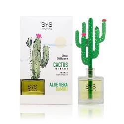  AMBIENTADOR DIFUSOR CACTUS 90 ML ALOE VERA-BAMBU (MIKADO)