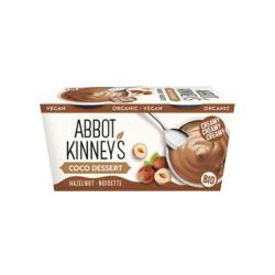 ABBOT KINNEY´S-POSTRE DE COCO CON AVELLANAS BIO 2X95 GRS