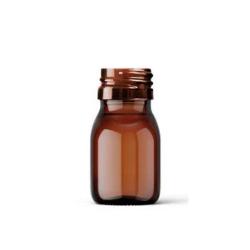  FRASCO VIDRIO TOPACIO (DIN 28) 30 ML