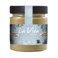 VIDA VEGAN-CREMA AVELLANA BLANCA MENOS AZUCAR 270 Gr.