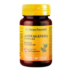 NATURE ESSENTIAL - ASHWAGANDHA KSM66 COMPLEX 60 CAPS CON RHODIOLA