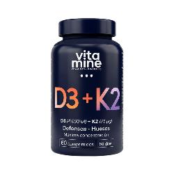 HERBORA-VITAMINE - VITAMINA D3+K2 60 Comp. (NO MASTICABLE)
