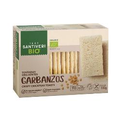 TOSTADAS CRUJIENTES GARBANZOS BIO 100 Grs.