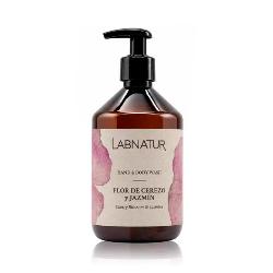 LABNATUR - JABON MANOS Y CUERPO MADERA Y VETIVER 500 ML